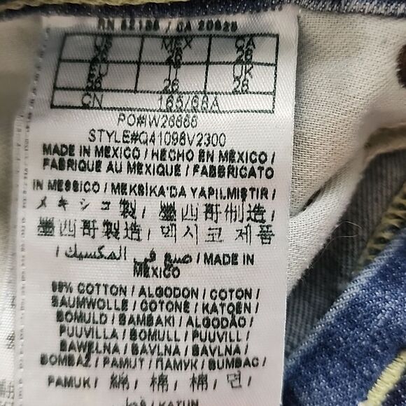 Guess Mid Rise Cropped Jeans 26 - Picture 5 of 5